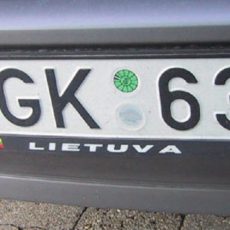 Суд оштрафував власника авто «на литовських номерах» більш ніж на 3 млн грн